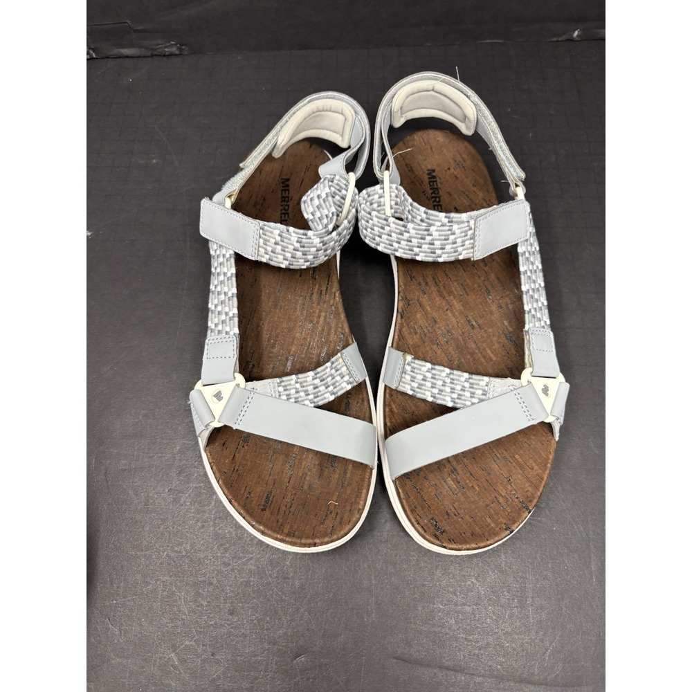 Merrell Womens Size 10 Around Town Sandals Sunvue Woven‎ High Rise Sports - Picture 3 of 10